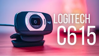 Video thumbnail for Logitech C615 Review and Video Test - Best Webcam for Zoom, Skype, Streaming and More by RichMe