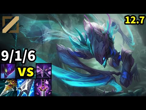 Kha'Zix vs Kassadin (MID) - EUW Master | Patch 12.7