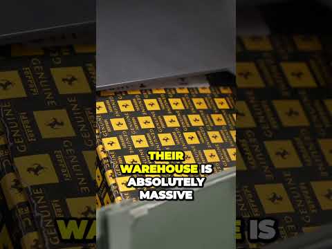 Thumbnail for Inside the Enormous Warehouse of Ferrari Parts Full Engines by Ferrari P, Ferrari