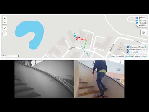 Xsens Vision Navigator Demo with Raw Camera View