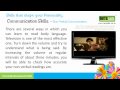 Personality Development Skills Chapter 9 - Communication Skills