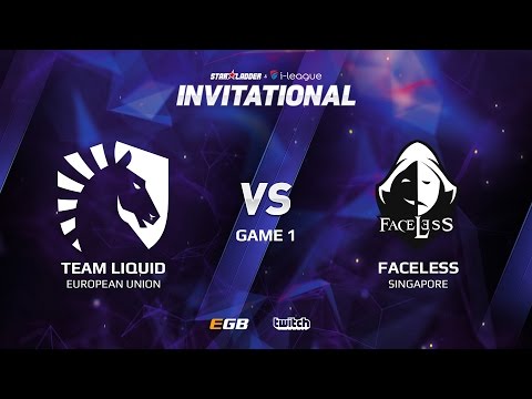 Team Liquid vs Faceless, Game 1, SL i-League Invitational S2 LAN-Final, Group B