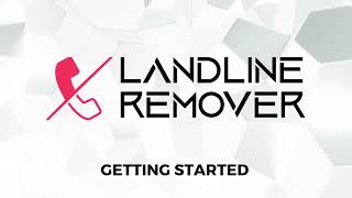 Landline Remover YouTube Video