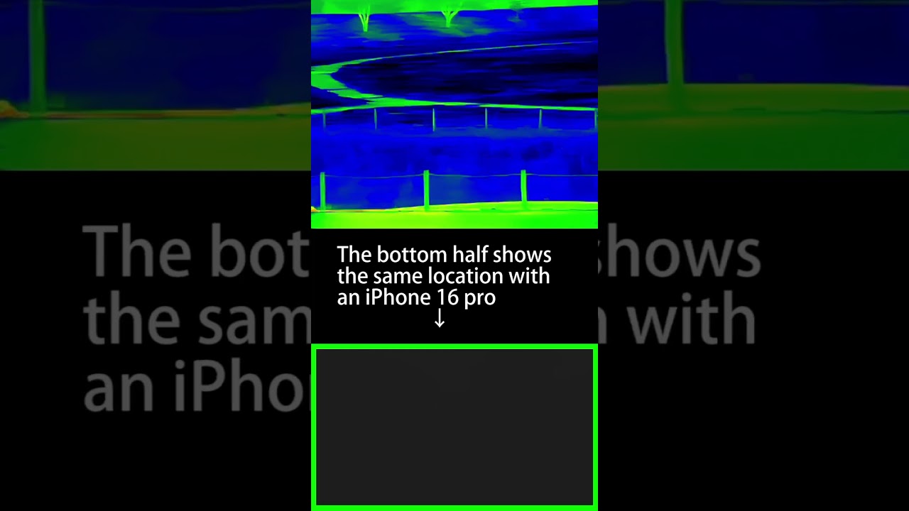 【Shorts】GTGUARD(GTmedia) hawkeye Ai15 thermal monocular. First time use test.