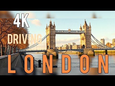 London City Drive | Exploring Central London Streets in 4K