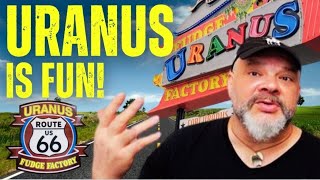 URANUS Fudge Factory 🪐 US Route 66 Roadside Attractions in Missouri 😆😅🤣