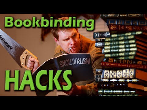 5 Hacks, Tips, & Tricks for Re-binding Books at Home