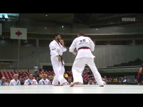 DANIEL BUKOWY -KO- Mistrzostwa Świata Open Tokio 2015 - (Pierwsza walka)