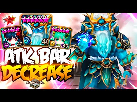 G2-G3 Cleave with POSEIDON and OCCULT GIRLS - Summoners War