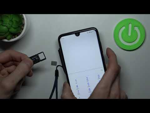 Как вставить SIM карту в Wiko View 3 / Как вставить карту памяти в Wiko View 3