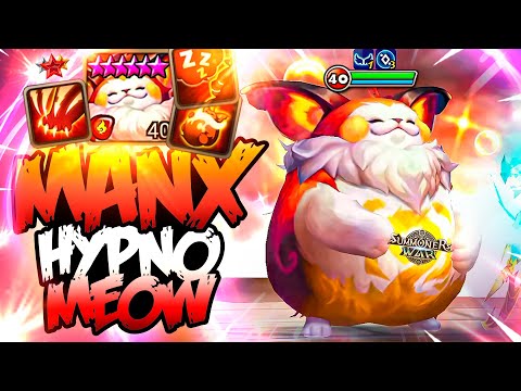 Budget Hathor?! FIRE HYPNOMEOW MANX - Summoners War
