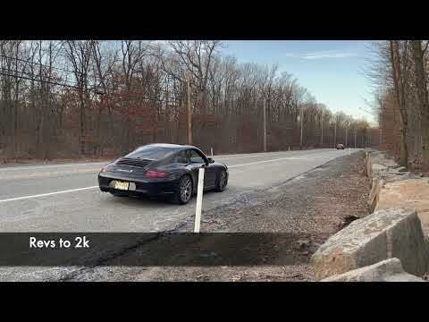 More awesome exhaust sounds on 997.2 Carrera S!