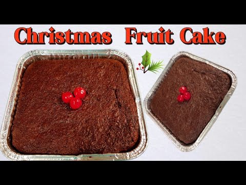 Authentic Jamaican  Christmas Black Rum Cake Recipe