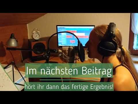 Mein neues Album entsteht! - Einsingen des Kehrreims zu "Du bist nicht allein"