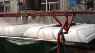 Raining Test of All-electric bus air conditioning (EZDD-04) - Guchen