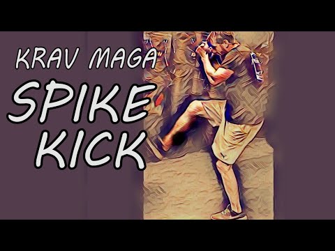 KRAV MAGA Spike Kick! Selbstverteidigungs-Move für die Straße - Kopf schützen und zutreten