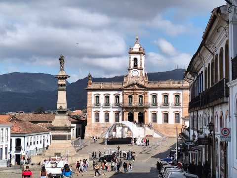 PRAÇA TIRADENTES - OURO PRETO   MG