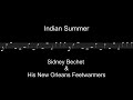 Sidney Bechet & His New Orleans Feetwarmers - Indian Summer - Instrumental