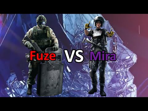 Can Fuze deploy his cluster charge on a Mira window?