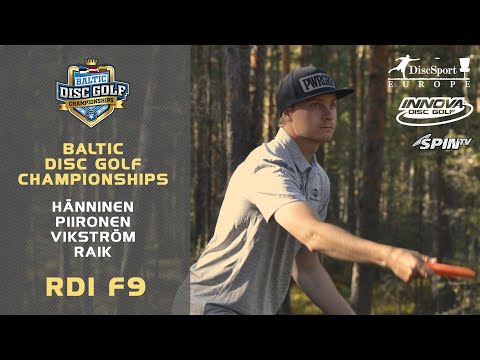 Innova Baltic Tour Championship 2019, Round1, Front 9 (Piironen, Vikström, Raik, Hänninen)