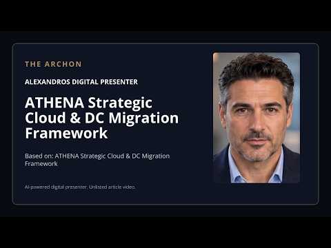 ATHENA Strategic Cloud & DC Migration Framework thumbnail