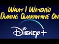 Every Film I Watched On Disney