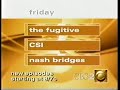 CBS Commercials December 4 2000 KCBS TV 2