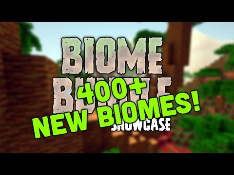 Biome Bundle - OMG you just HAVE TO SEE THIS! - Terrain Control [Minecraft Mod 1.10.2 Showcase]