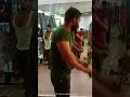 Triceps Workout At Gym Gym Vlog Gym Song Vlog Foryou Shorts