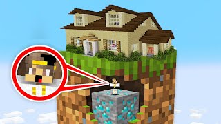 ماين كرافت ولكن سرقت اصدقائي وحصلت علي اكبر منزل في السيرفر في البلوكة الواحدة !!!????????