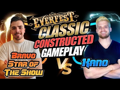 EVERFEST Classic Constructed Gameplay | Star of the Show v Kano