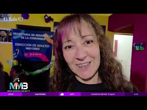 Fiesta de disfraces en el dia de Jubilados