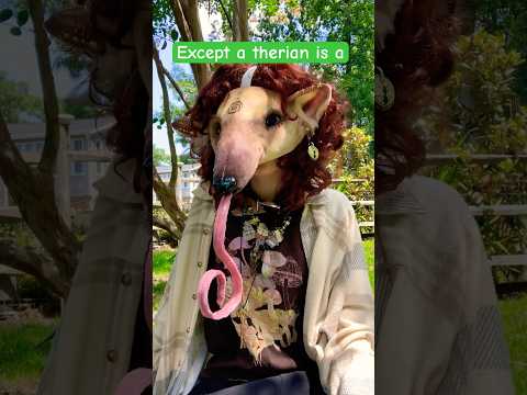 Not all therians are wolves… #therian #therianthropy #theriangear #therianmask #furry #quadrobics
