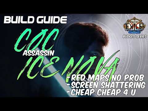 [PathOfExile 3.18] COC Ice nova build guide for less than 2 ex? Budget Series