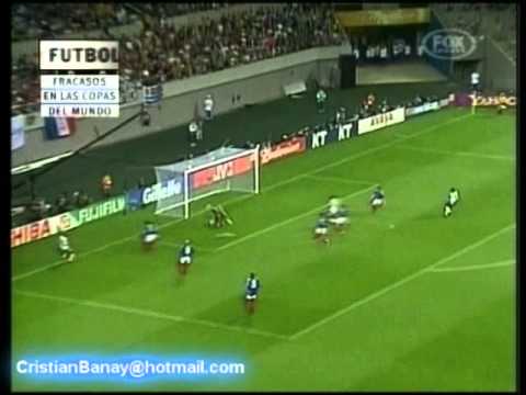 Francia 0 Senegal 1 Mundial Corea-Japon 2002 Gol de Senegal