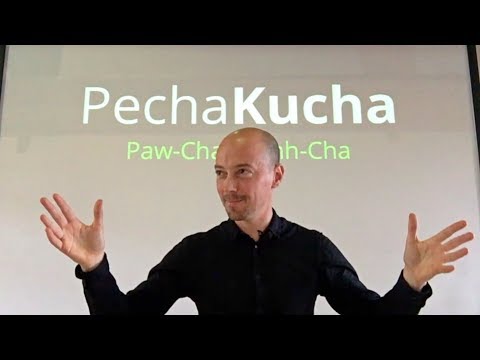 PechaKucha about PechaKucha, by Hans Van de Water