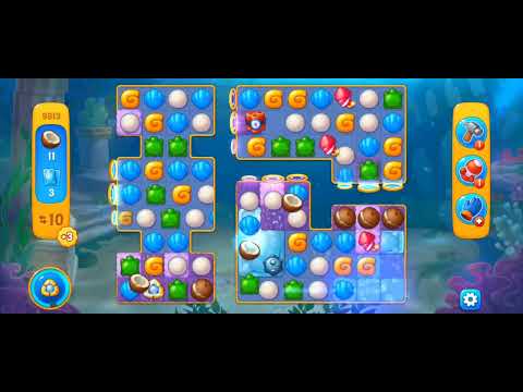 Fishdom Easy Level 9813 (with ingame boosters) @choraelmin