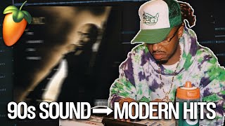 Turning 90s Samples Into MODERN Trap Beats