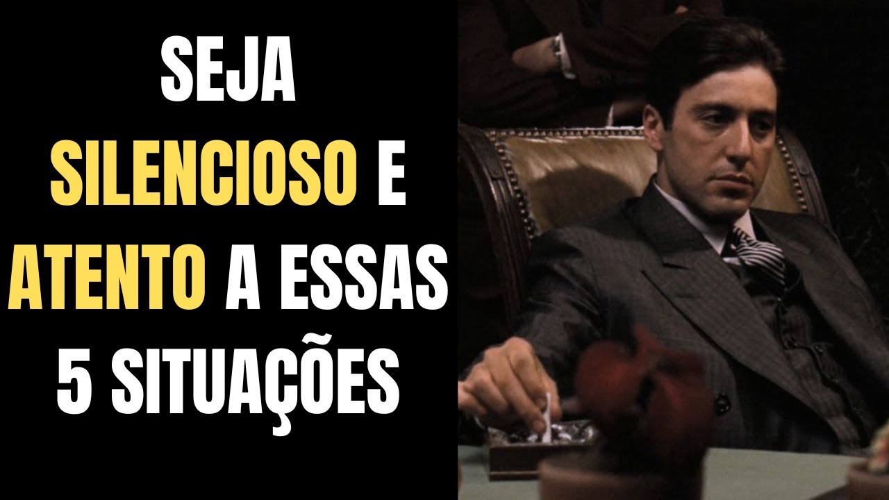 SEJA SILENCIOSO E OBSERVE MAIS
