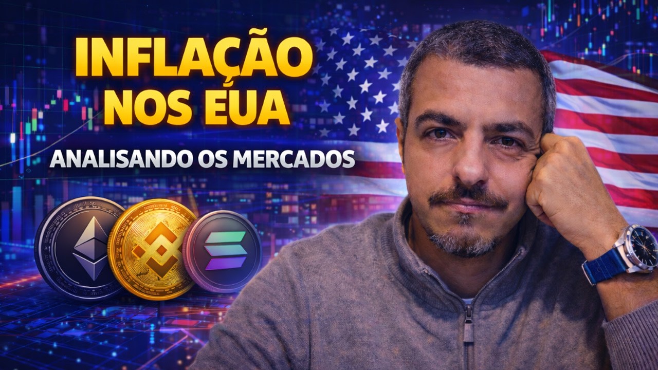Bitcoin Aguardando o (CPI) DOS EUA  - Analisando os Mercados -  Bitcoin Altcoins ETF