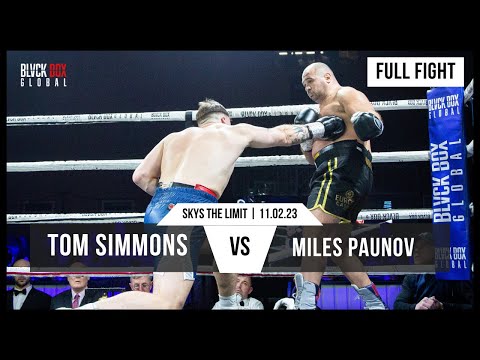 Tom Simmons vs Miles Paunov | Full Fight Highlights: 11.02.23
