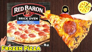 🍕Red Baron Brick Oven Crust Pepperoni Pizza - Frozen Pizza Review