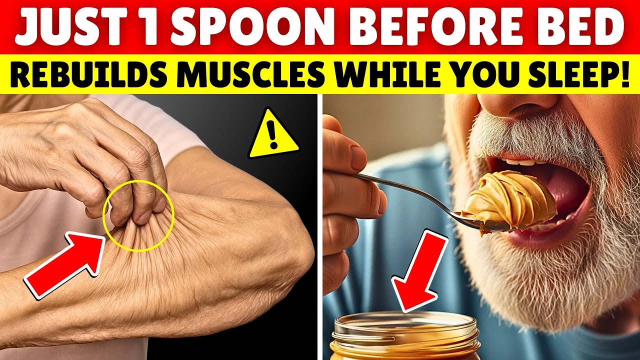 SENIORS, Eat THIS Before Bed or Your Muscles Will Keep Disappearing | Senior Health Tips