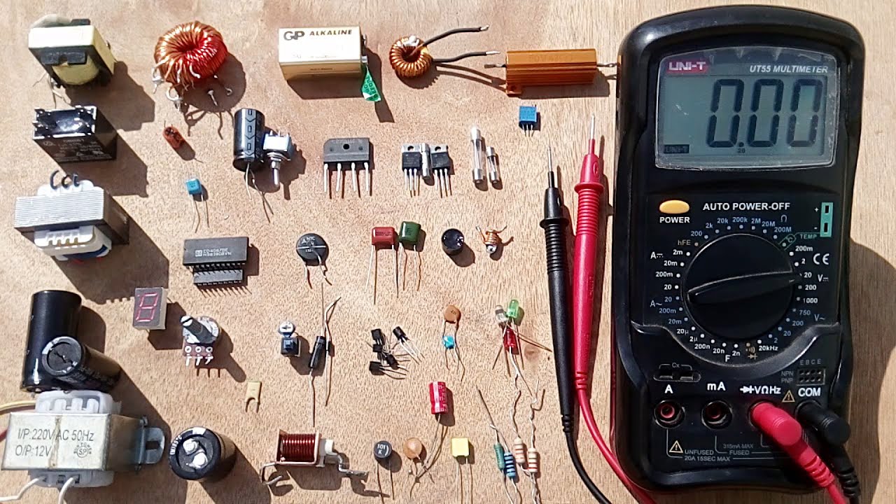 How to Test Basic Electronic Components with a Multimeter