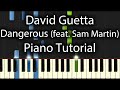 David Guetta - Dangerous Tutorial (How To Play On ...
