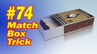 Magic Match Box Trick - Easy To Do Trick With A Box Of Matches - FREE Download