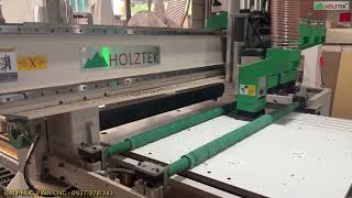 Dây chuyền máy cnc nesting PRO-R4F, máy dán tem tự động Holztek tại Bình Chánh - HCM