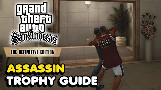 GTA San Andreas Remastered - "Assassin" Trophy Guide (How To Stealth Kill All Of Madd Dogg
