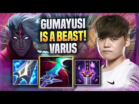 GUMAYUSI IS A BEAST WITH VARUS! - T1 Gumayusi Plays Varus ADC vs Jinx! | Season 2022