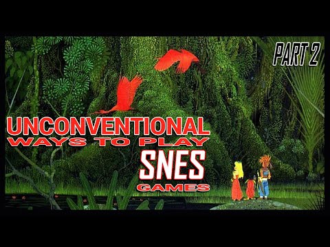 Unconventional Ways to Play Classic Super Nintendo Games, Part 2 - SNESdrunk